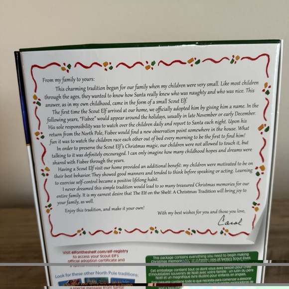 The Elf on the Shelf: Light Tone Girl Includes Doll & Book Christmas Tradition - Picture 10 of 16